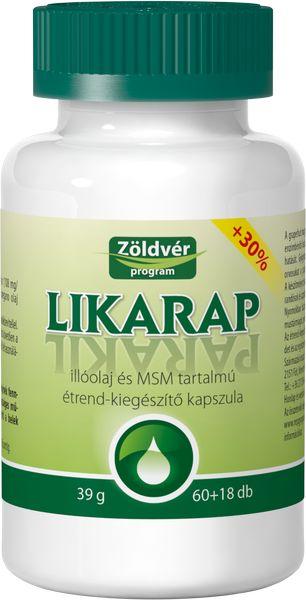 Zöldvér Likarap Kapszula 60+18db