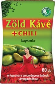 Dr.Chen Zöldkávé+Chili Kapszula