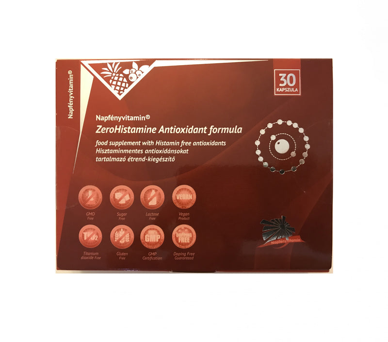 Napfényvitamin ZeroHistamine Antioxidáns formula 30db