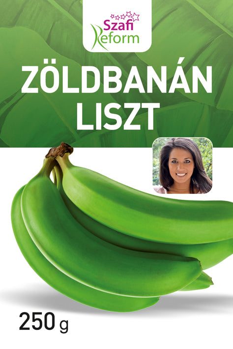 Szafi Reform Prémium Zöldbanán Liszt 250g