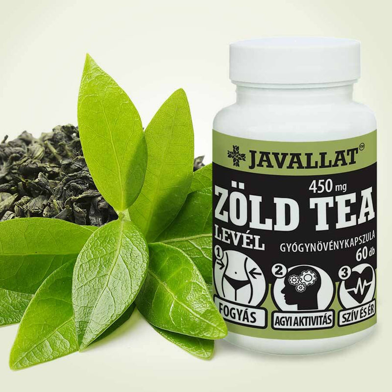 JAVALLAT ZÖLD TEA KAPSZULA 60 db